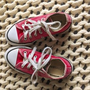 Converse sneakers, kids, size 12, pink